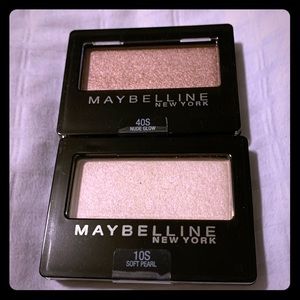 2pc MAYBELLINE NEW YORK expert wear eyeshadow